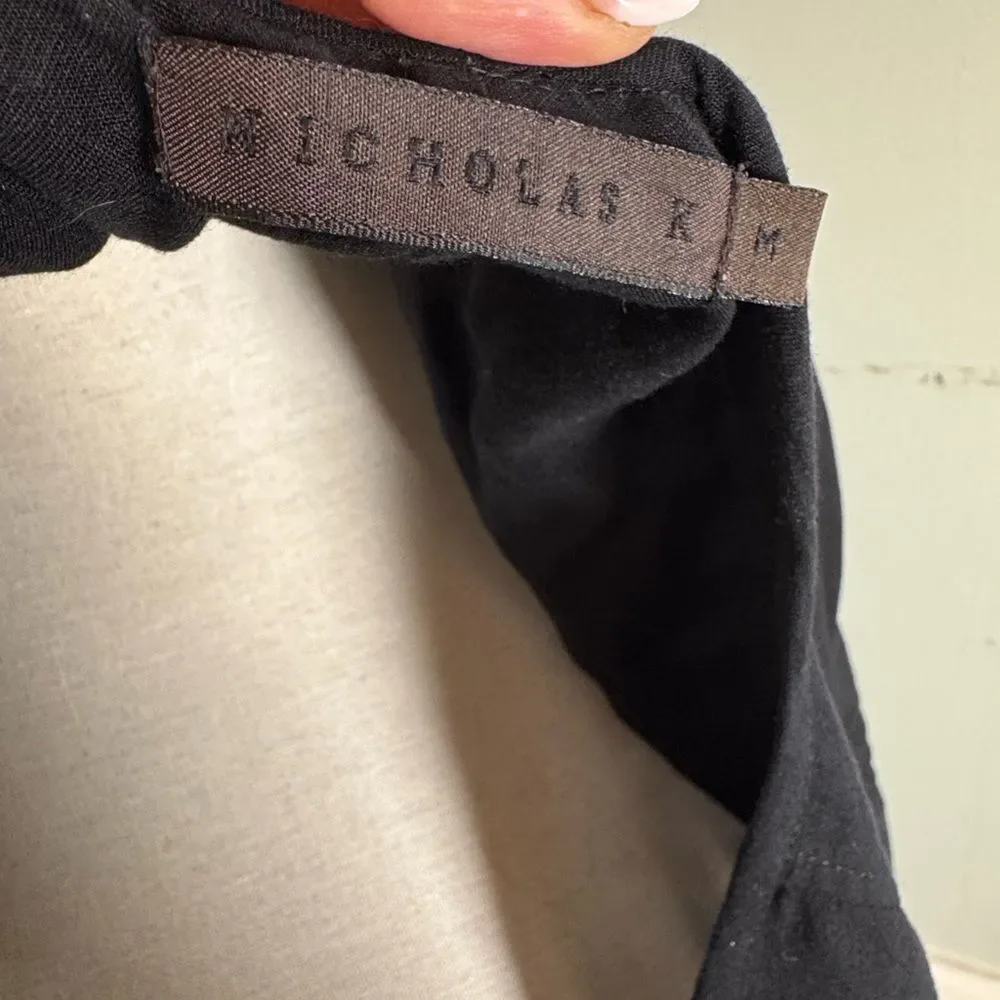 Nicholas K Sierra Dress in black Size medium luxury rare - Picture 5 of 7